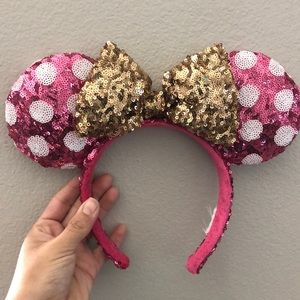 Polka dot Minnie ears